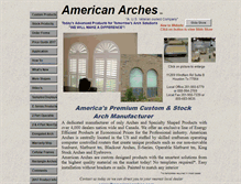 Tablet Screenshot of americanarches.com